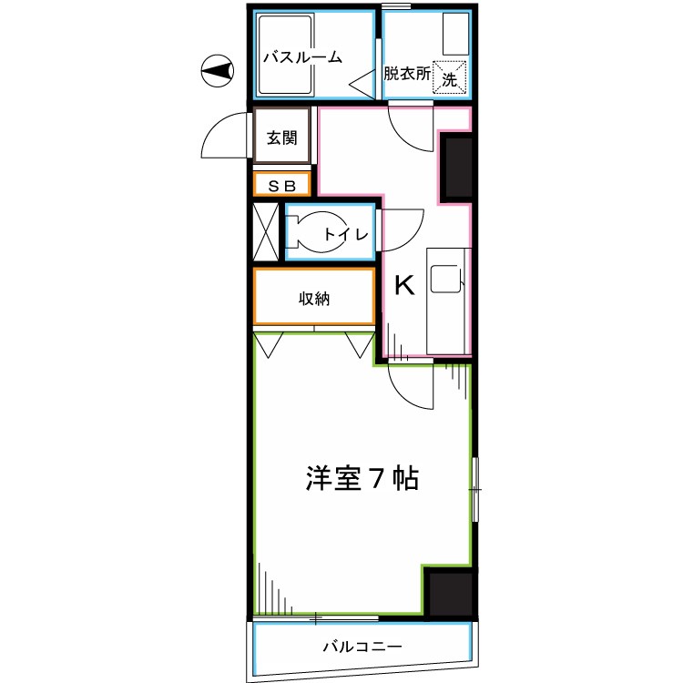 マーベラス国分寺 間取り
