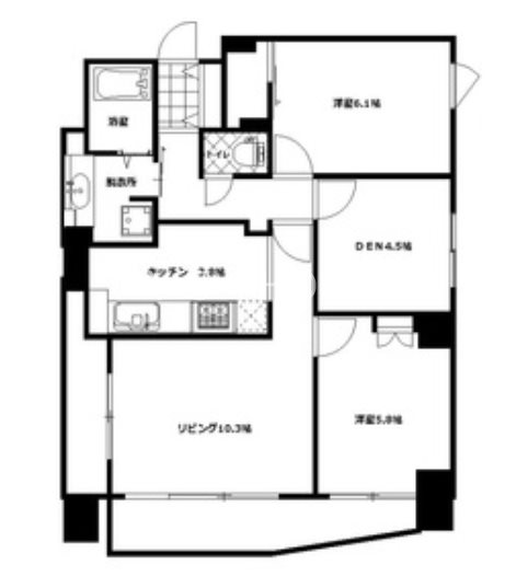 イプセ府中 間取り