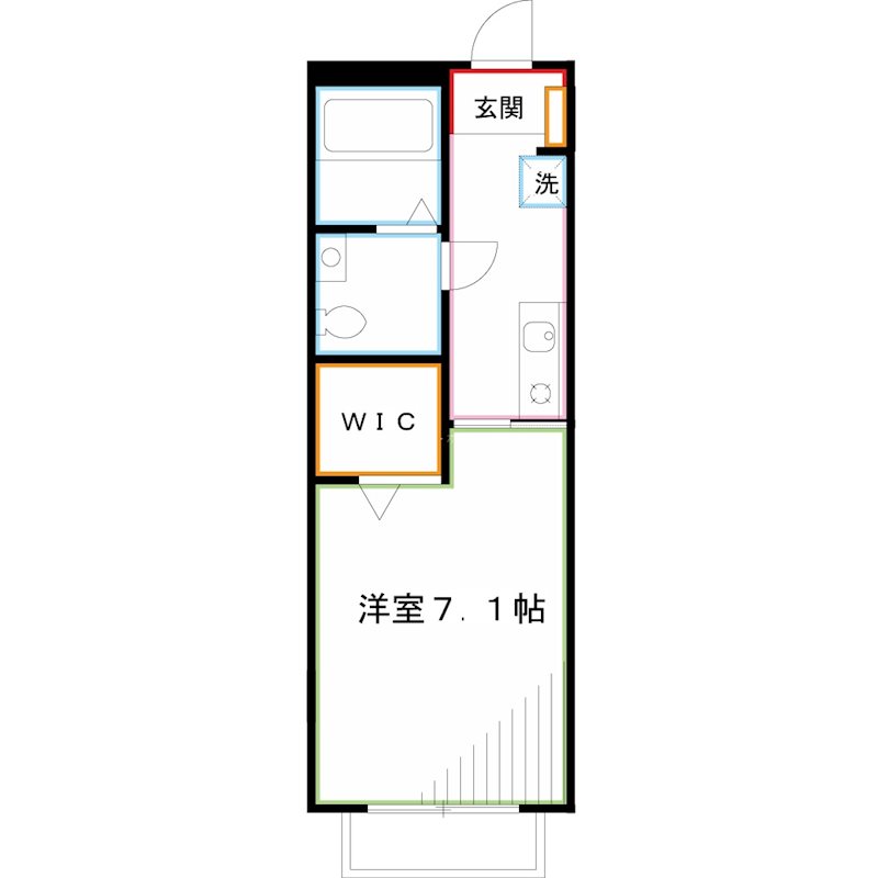 プティット・シャンブル 間取り