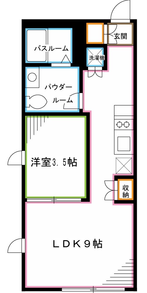 オーキッドレジデンス荻窪２丁目 間取り