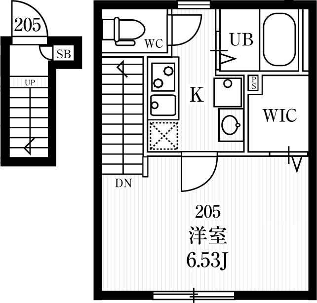 ミハス西荻窪 間取り