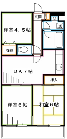ベルメゾン欅 間取り