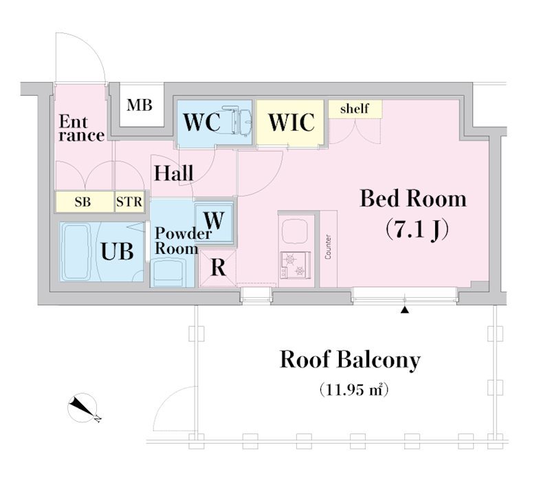 HY’s武蔵境 間取り