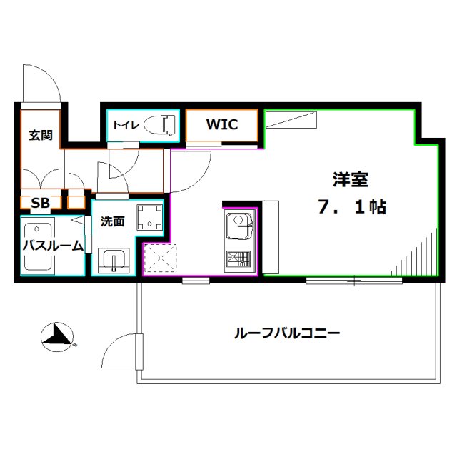 HY’s武蔵境 間取り