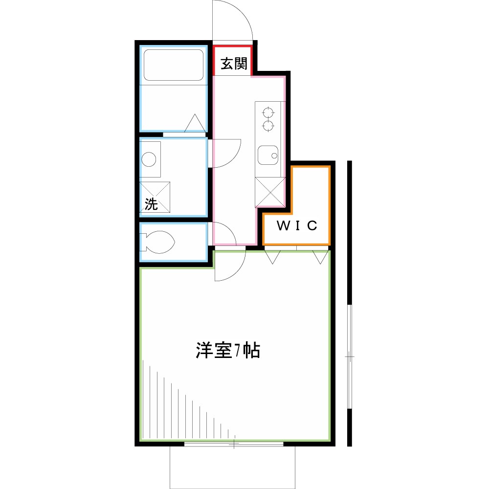 ラフィネ東小金井 間取り