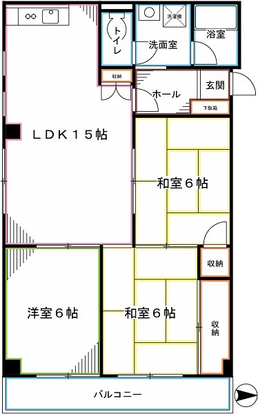 タカギビル8 間取り