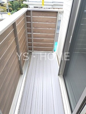 三鷹市井の頭3丁目貸家   ベランダ