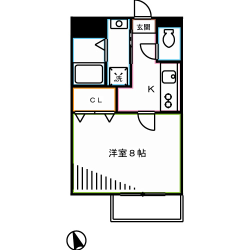 アムール koganei 間取り