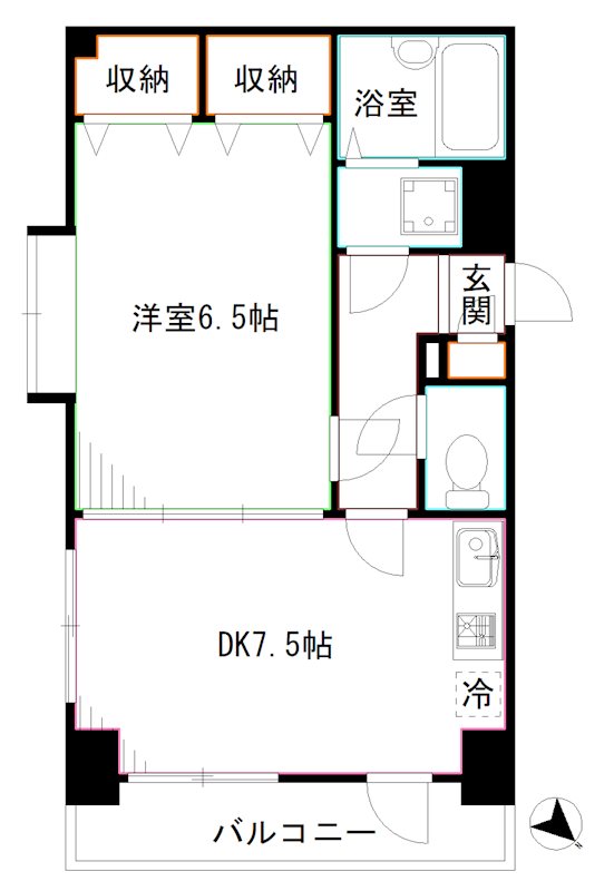 エクセル野方 間取り