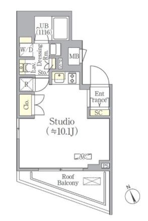 OZIO西荻窪Ⅱ 間取り
