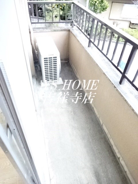 武蔵関マンション5号棟 ベランダ