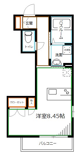 セント・ケーズコート  間取り