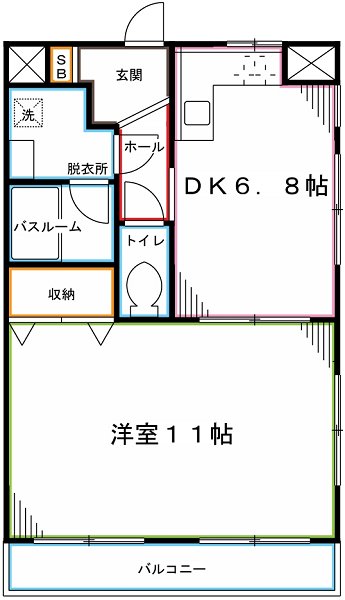 ウエストタウンビル 間取り