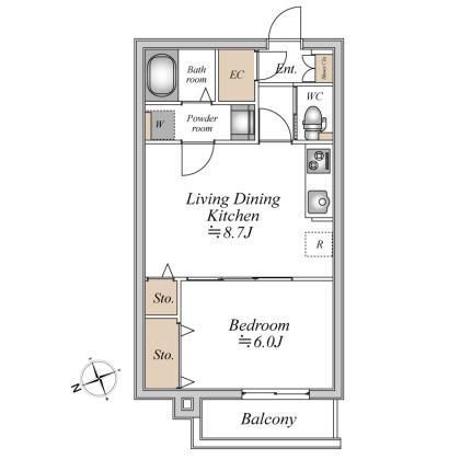 ザ・フォレスト立川 間取り