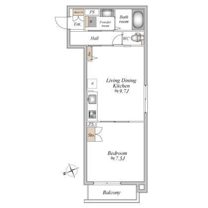 ザ・フォレスト立川 間取り