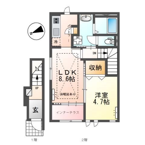 ラ・ソア　新川 間取り