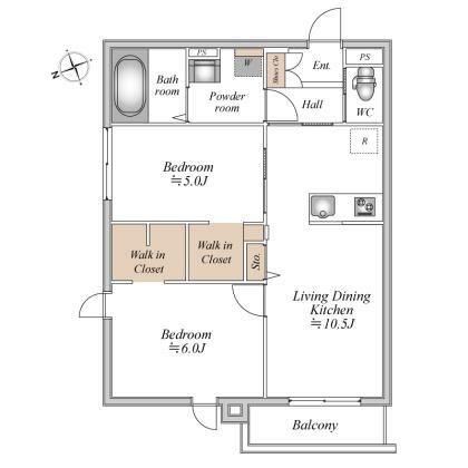 ザ・フォレスト立川 間取り