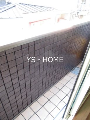 クイーン　ローズ ベランダ