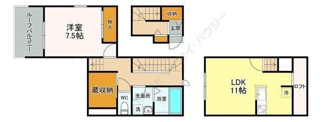 Park side Narimune 間取り