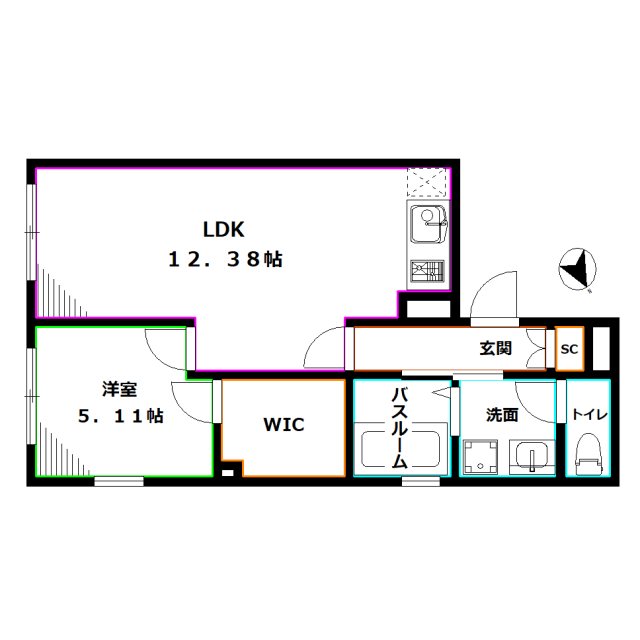 FARE西荻窪 間取り