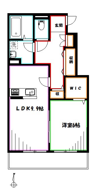 ヴェルデ三鷹 間取り