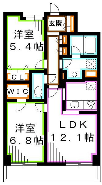イストワール 間取り