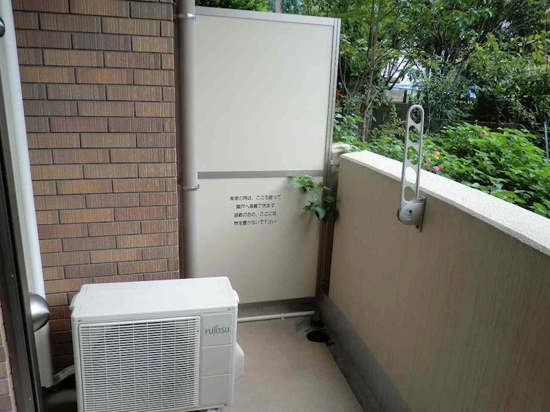 アロヒ ラウレ・ア ハレ ベランダ