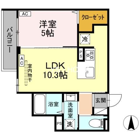 セレスティア中野上高田 間取り