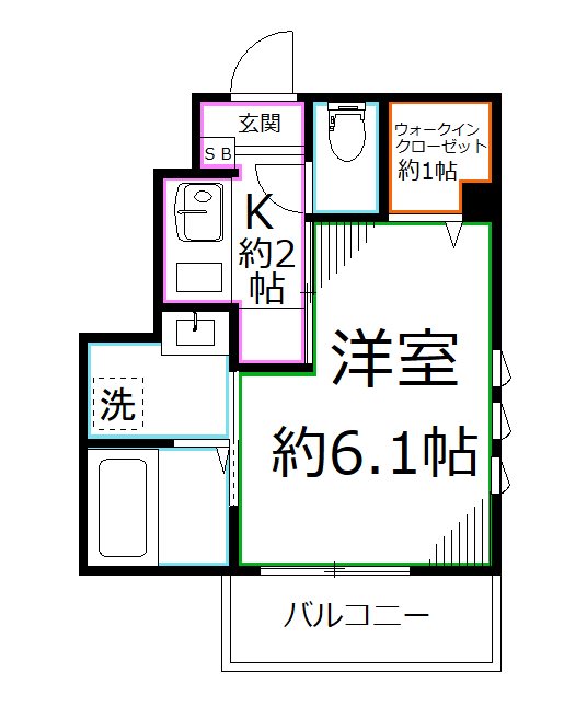 ブレッツァ小金井 間取り