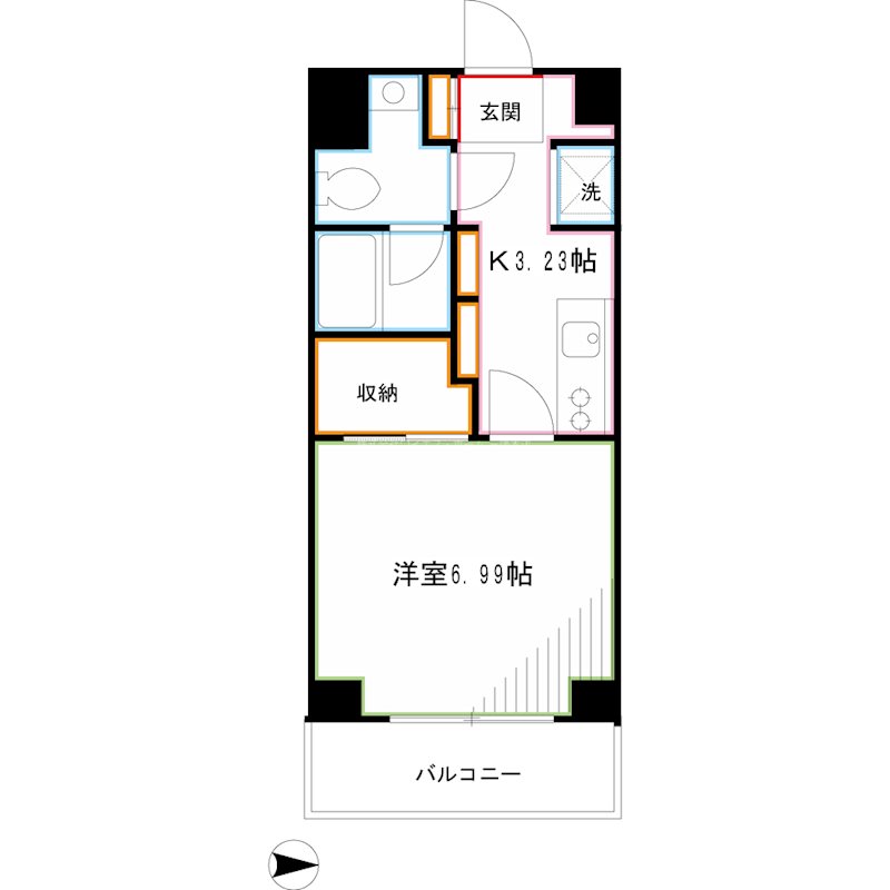 ドゥーエ武蔵小金井 間取り