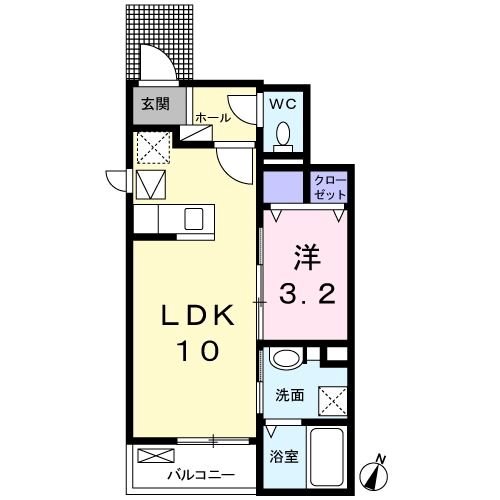 コート・グランドゥールⅡ 間取り