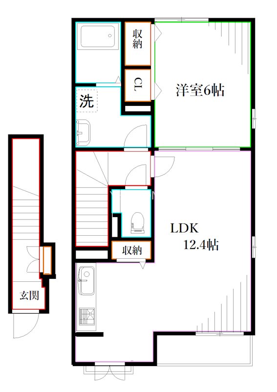 フェリシオⅡ 間取り