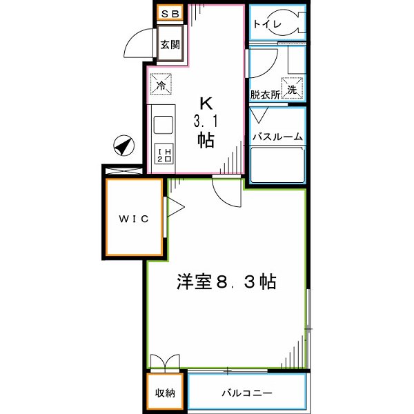 カサート国立 間取り