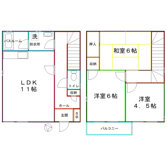 COSMO(コスモ) 間取り