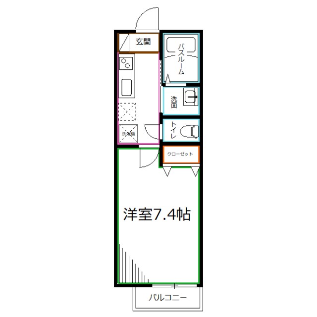 コルヌイエ 間取り