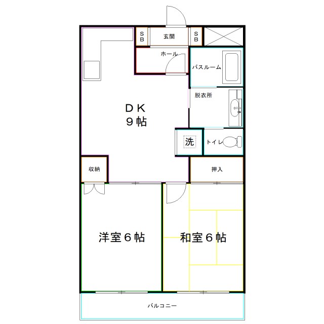 レムロード国分寺 間取り