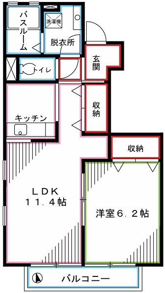 M.STAGEⅡ 間取り