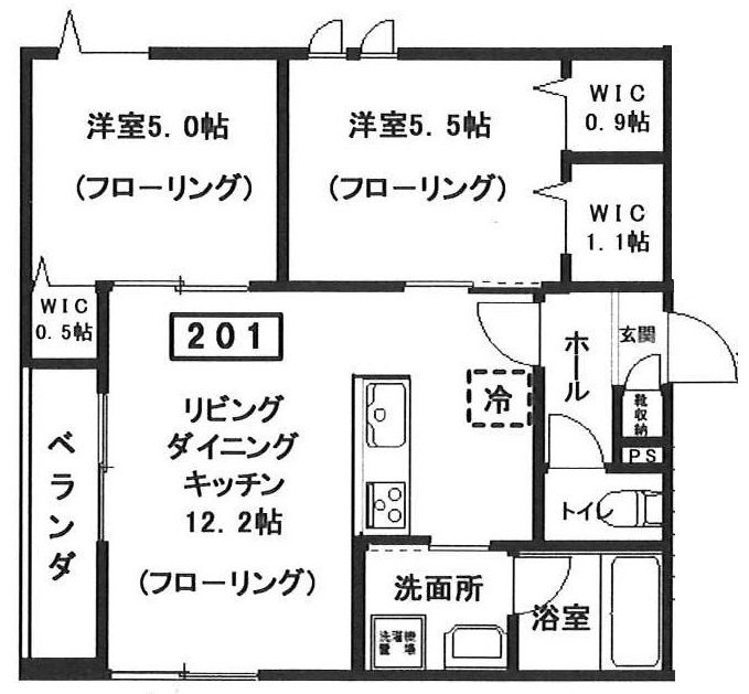 仮)へーベルメゾン中央5丁目北棟 間取り