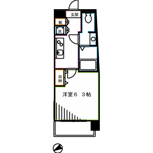 ライズステージ武蔵小金井 間取り
