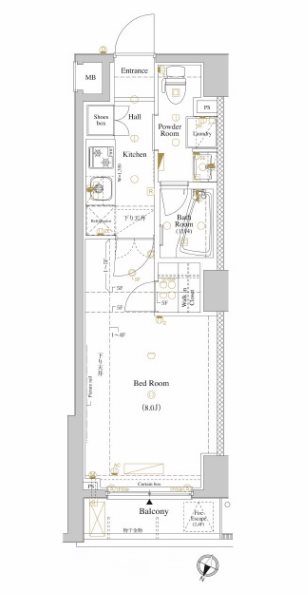 ルクレ高円寺アジールコート 間取り