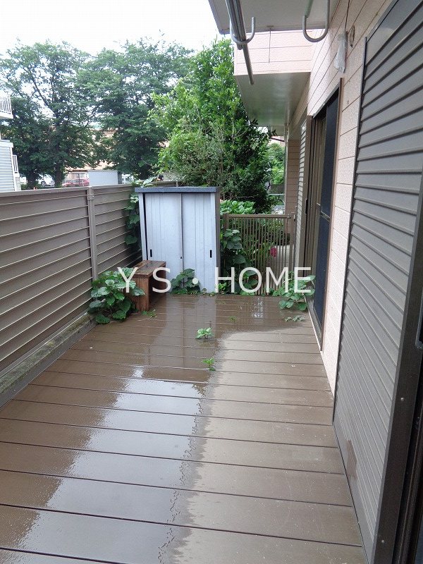 中島ハイツ ベランダ