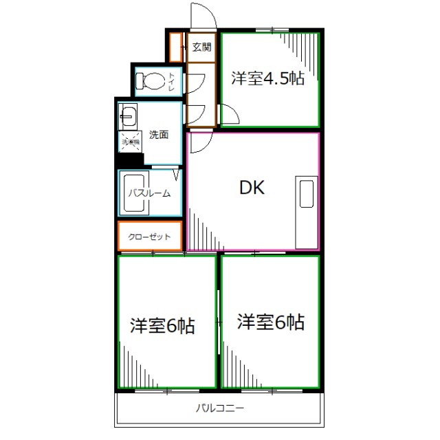 R&S SATO BLD 間取り