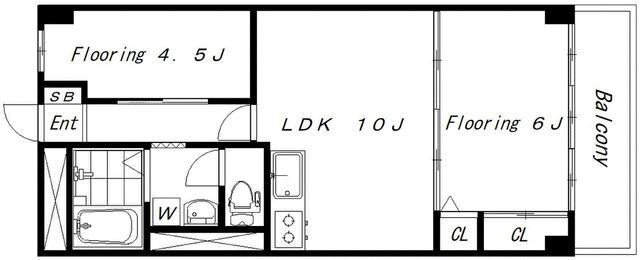 マンションVIP中野坂上 間取り