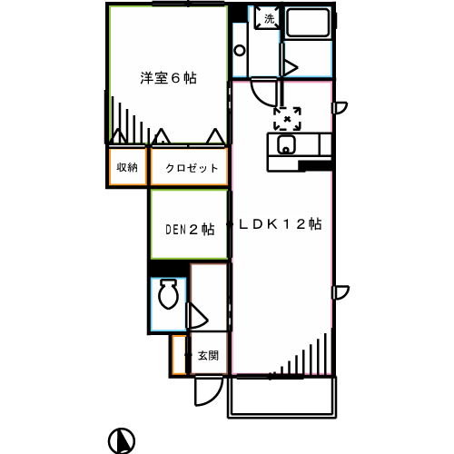 エーデル 間取り