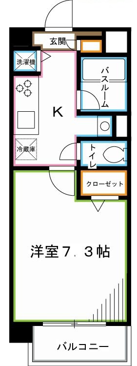 ヴェルドミール荻窪 間取り