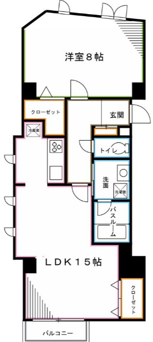 キャッツアイ  間取り