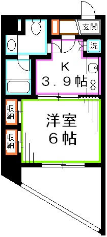 藤和シティスクエア三鷹駅前 間取り
