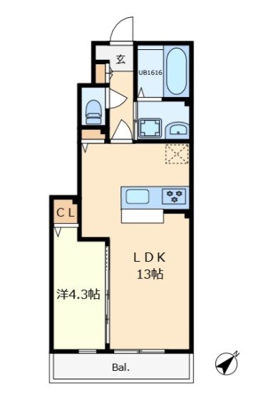 Ｓｗｅｅｔ　ＨｏｍｅⅡ 間取り