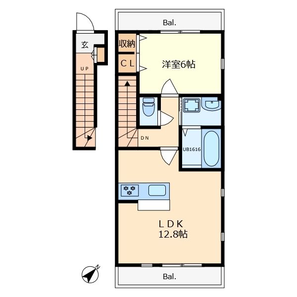 Ｓｗｅｅｔ　ＨｏｍｅⅡ 間取り