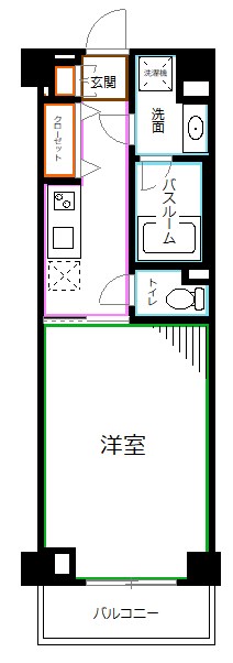 トーハンパールハイツ中野 間取り